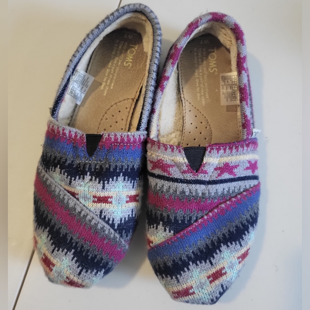 Toms‎ Shoes For Women 7 Aztec Design, Multicolor Women's 7